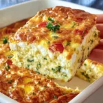 High Protein Cottage Cheese Egg Bake, Easy Meal Prep First Image