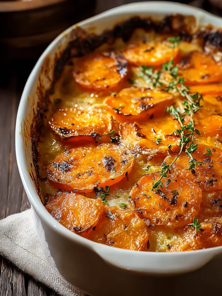 Irresistible Scalloped Sweet Potatoes Brown Sugar Recipe First Image