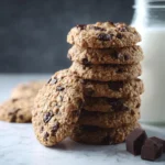 Healthy Oatmeal Chocolate Chip Cookies First Image