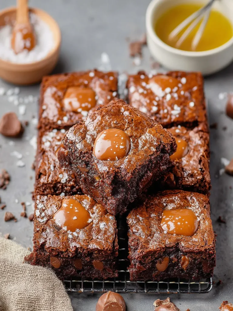 Fudgy Rolo Brownies First Image