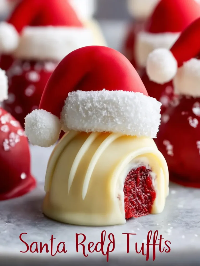Santa’s Red Hat Truffles First Image