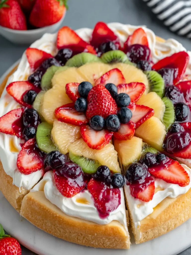 Fruit Pizza Recipe First Image