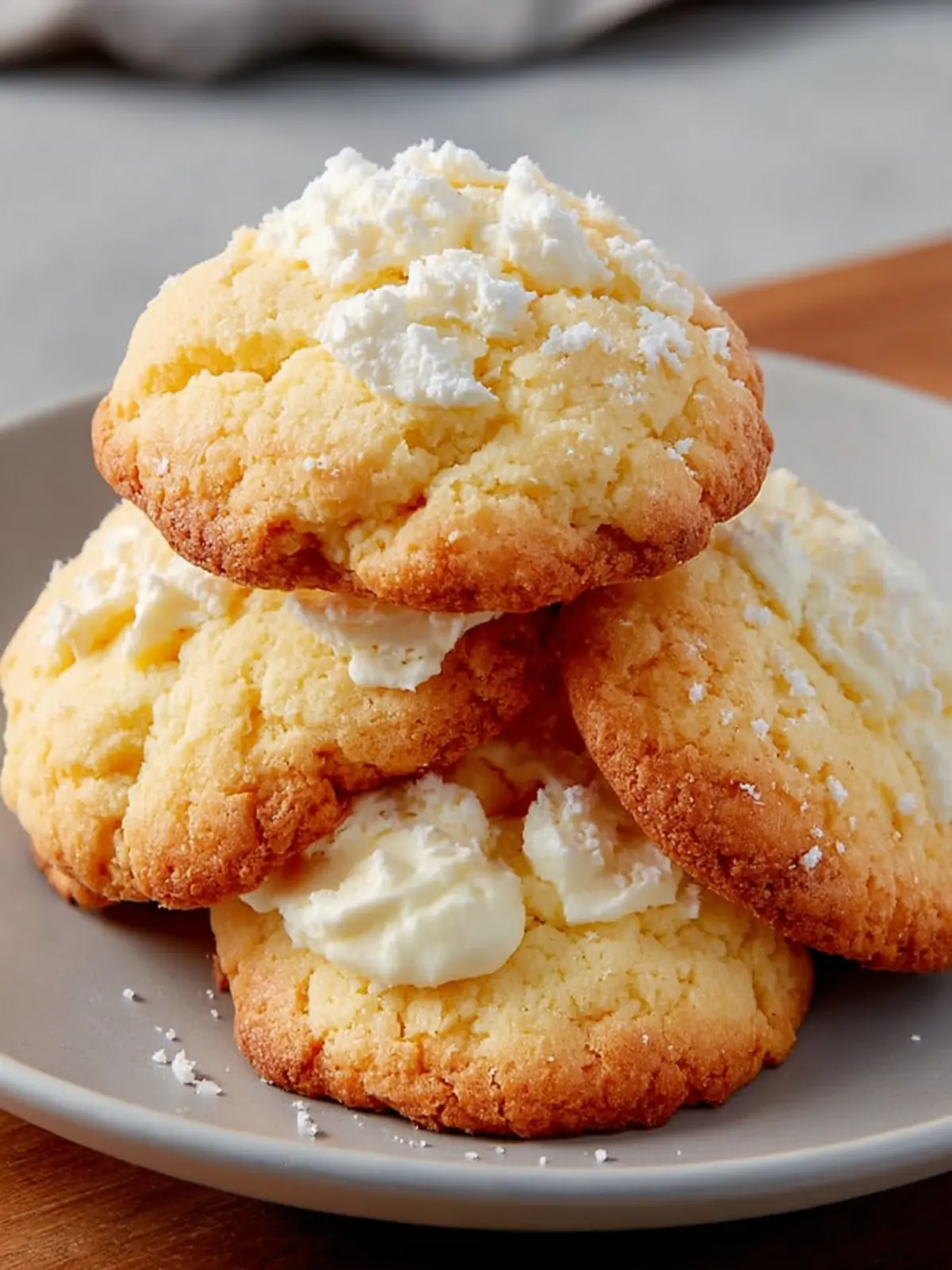 Soft & Fluffy Keto Cream Cheese Cookies (Low-Carb, Sugar-Free Delight) First Image