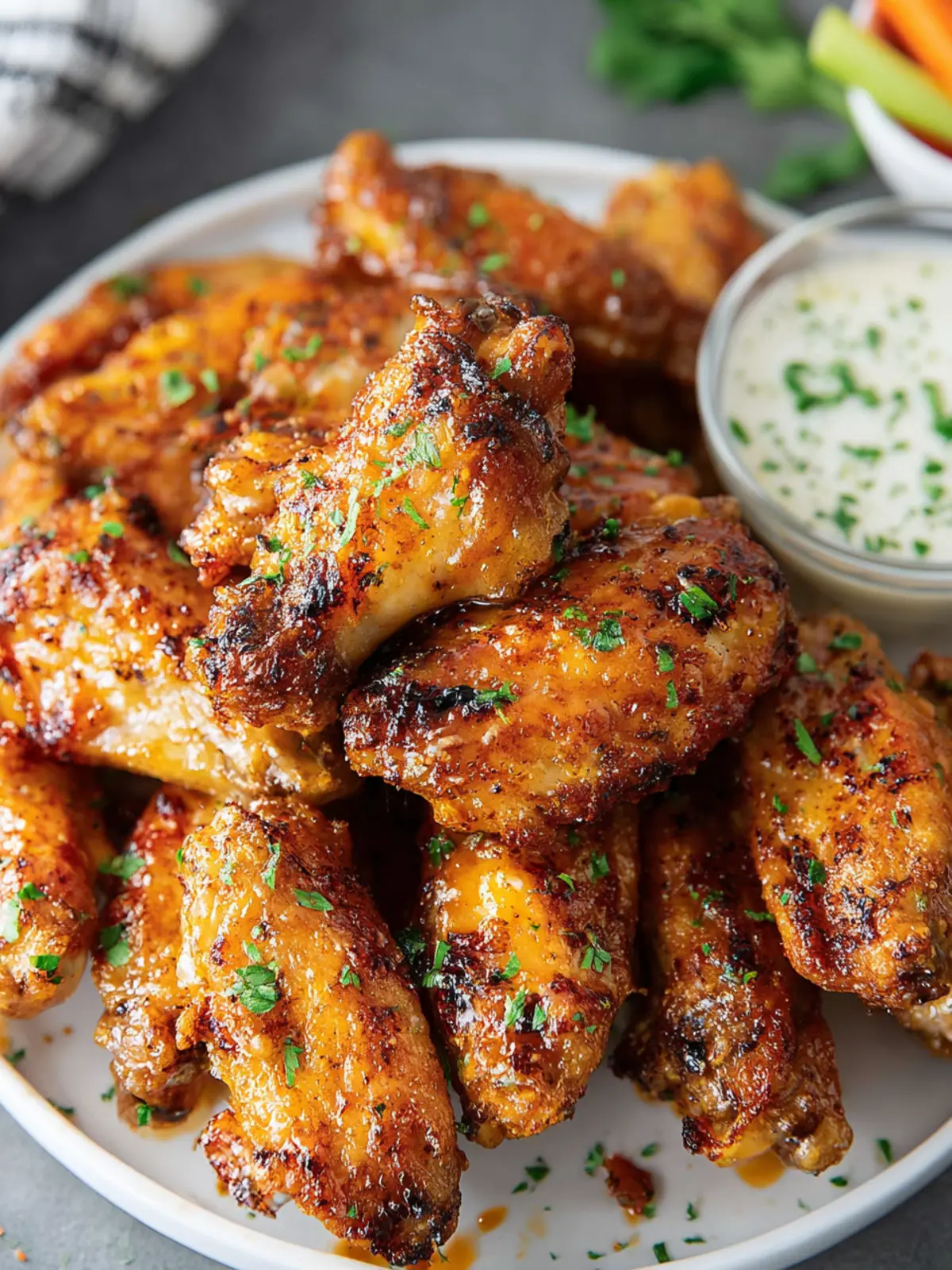 Air Fryer Chicken Wings First Image