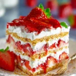 Strawberry Shortcake Icebox Cake – The Best No-Bake Summer Dessert First Image