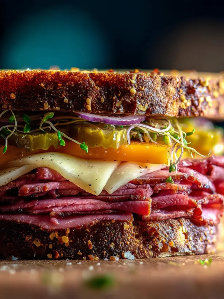 Pastrami Sandwich Recipe First Image