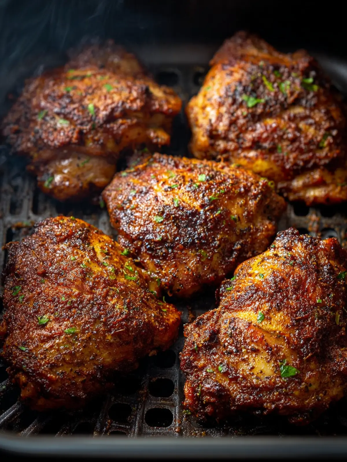 Air Fryer Jerk Chicken Thighs First Image