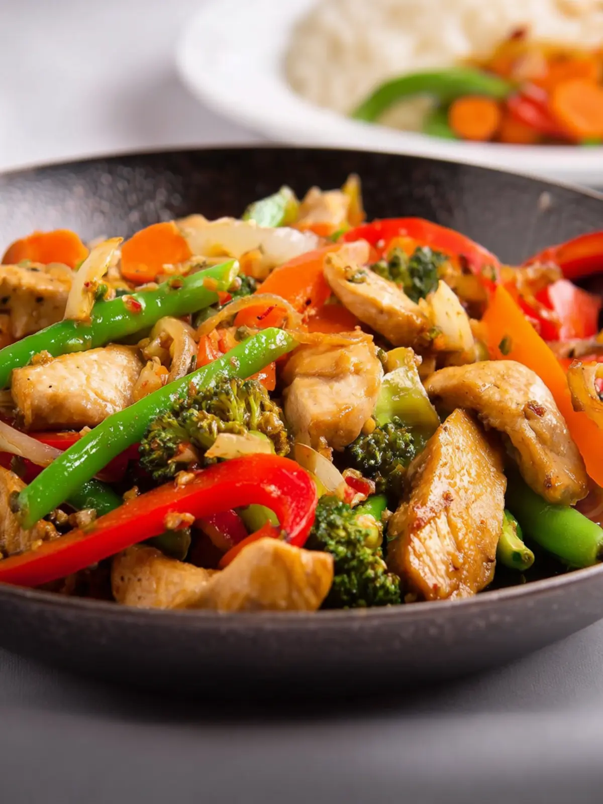 Simple Chicken Stir Fry With Vegetables First Image
