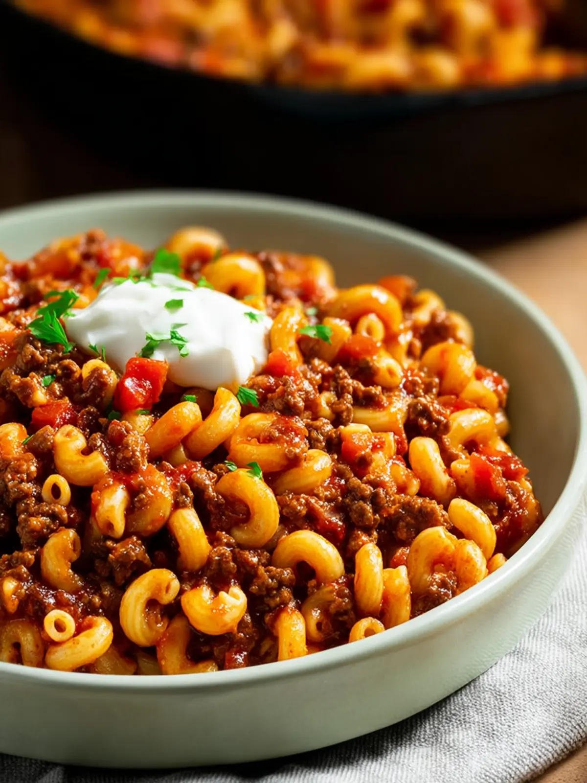 Better-than-Mom’s Hamburger Goulash First Image
