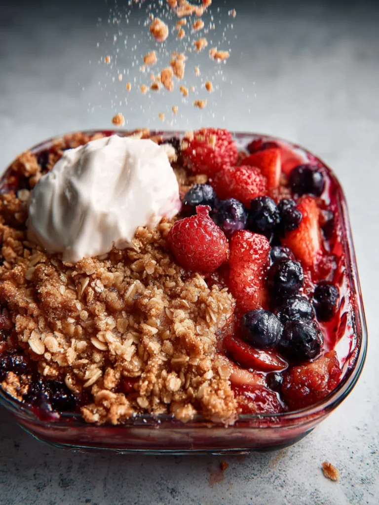 Berry Crisp (Gluten-Free, No Added Sugar) First Image