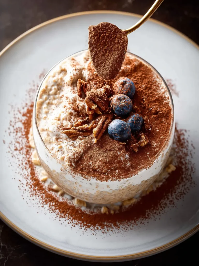 Tiramisu Oats (Overnight Oats or Stovetop) First Image