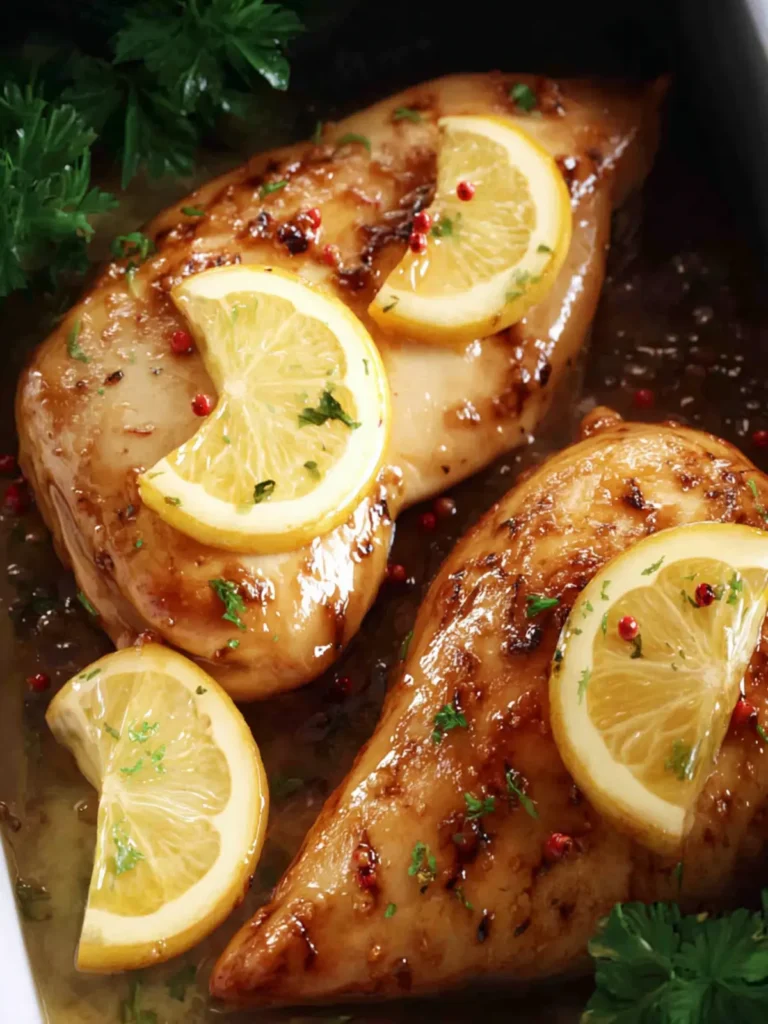 Baked Lemon Chicken Recipe First Image