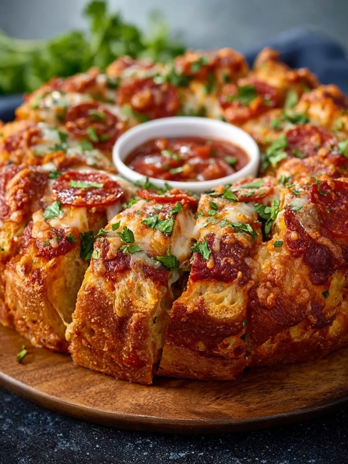 Easy Pull-Apart Pizza Bread First Image