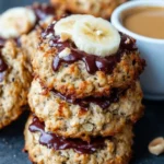 Peanut Banana Oat Cookies First Image