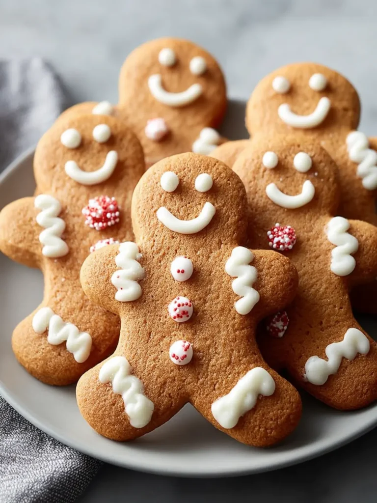 Classic Christmas Gingerbread Man Cookies: A Timeless Holiday Tradition First Image