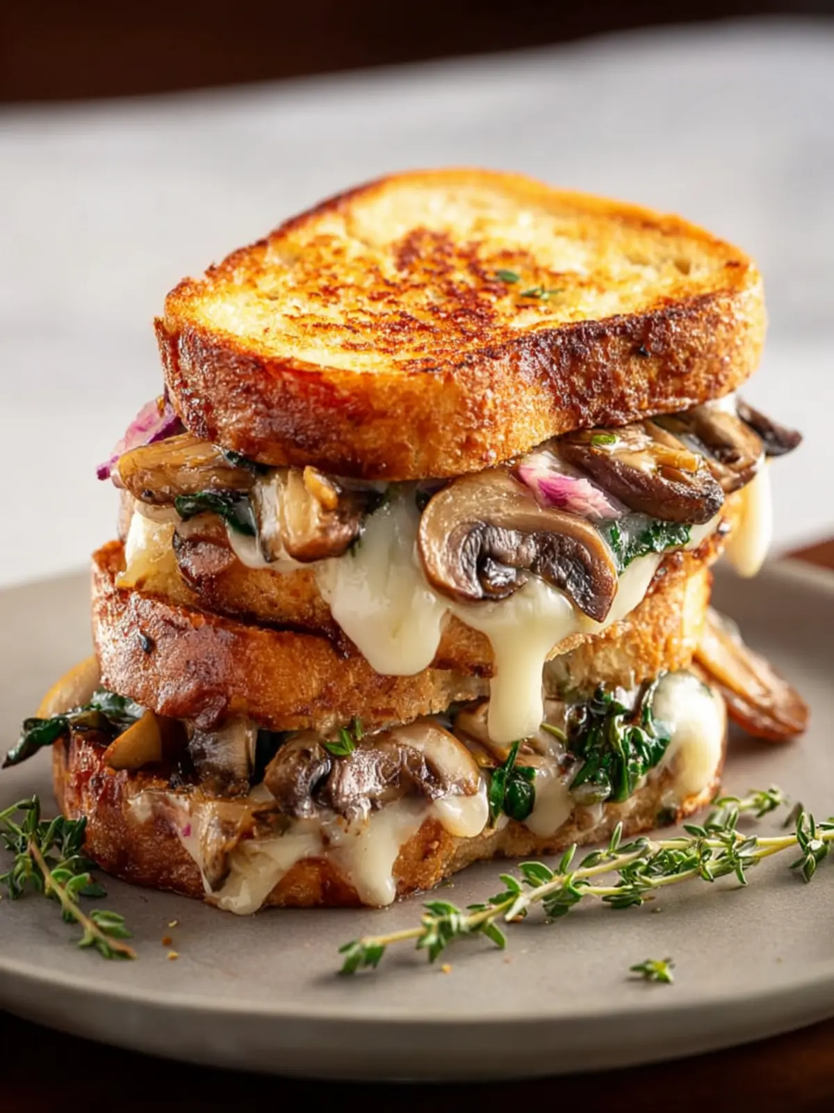 Swiss Mushroom Melt Sandwich: The Ultimate Comfort Food Classic Reinvented First Image