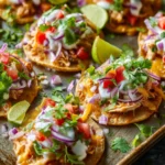 Mini Chicken Sheet Pan Tostadas – Crispy & Flavor-Packed Weeknight Recipe First Image