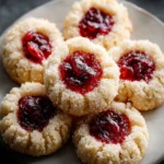 Sparkling Cranberry Shortbread Thumbprint Cookies: A Festive Classic with a Modern Twist First Image