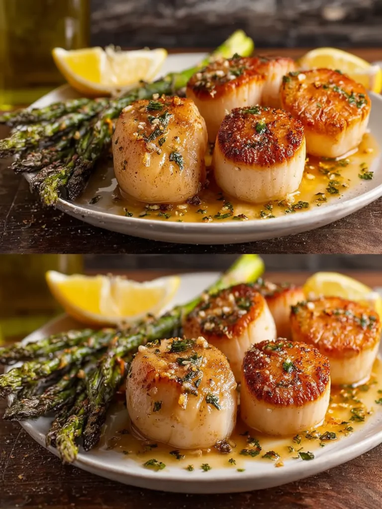 Lemon Butter Scallops First Image