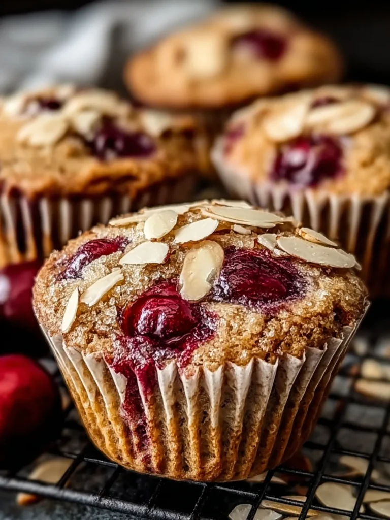 Irresistible Almond Cherry Muffins Recipe You'll Love First Image