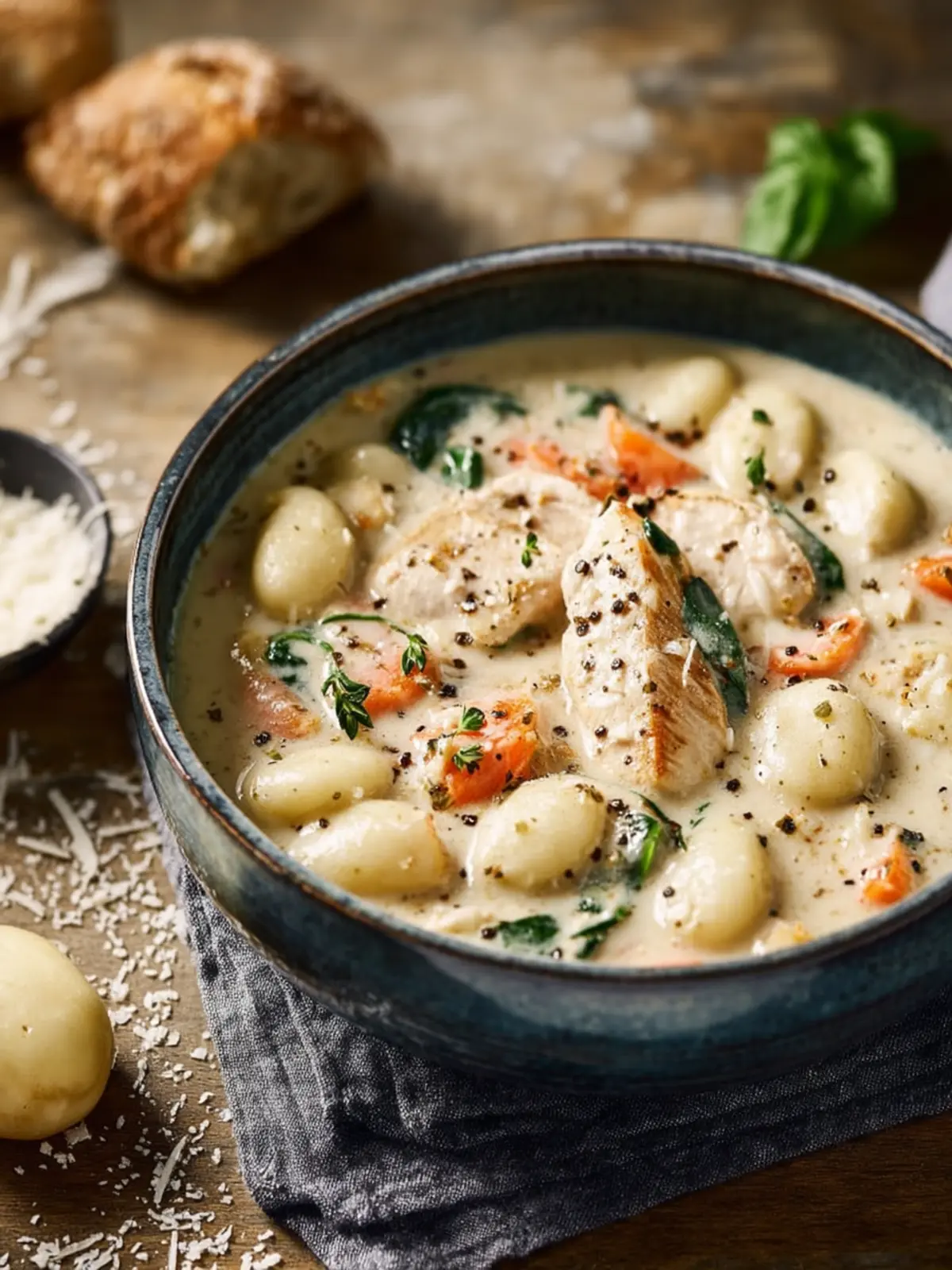 Chicken and Gnocchi Soup First Image