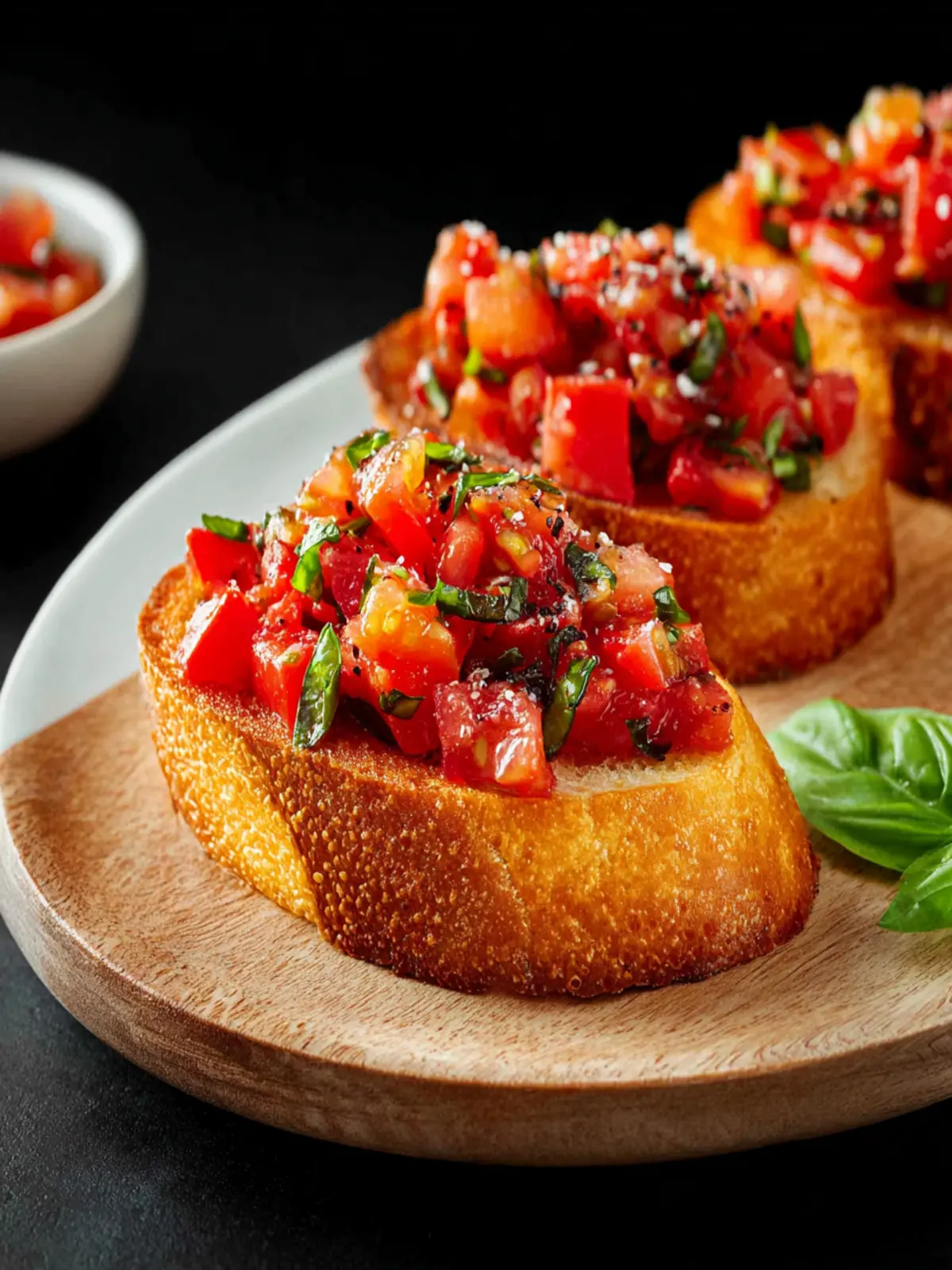 Tomato Bruschetta Recipe First Image