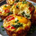 Cheesy Protein Egg Muffins First Image
