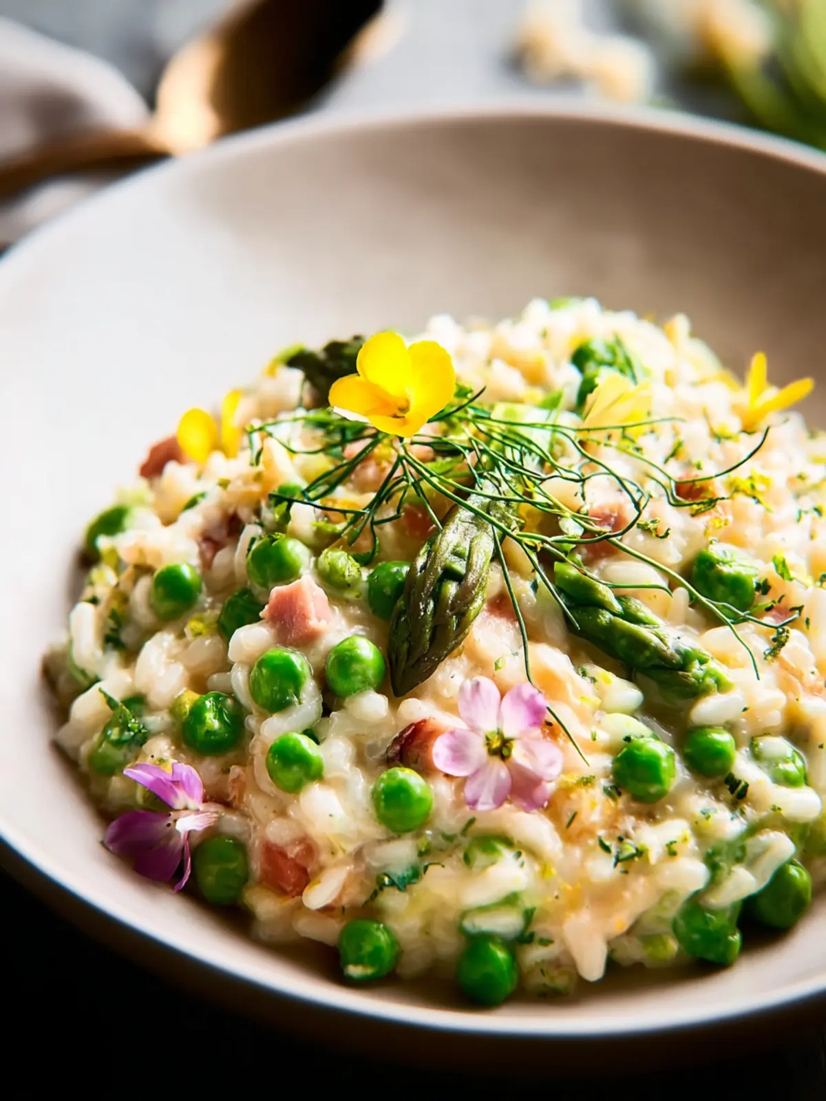 Creamy Spring Vegetable Risotto Recipe for Fresh Flavors First Image