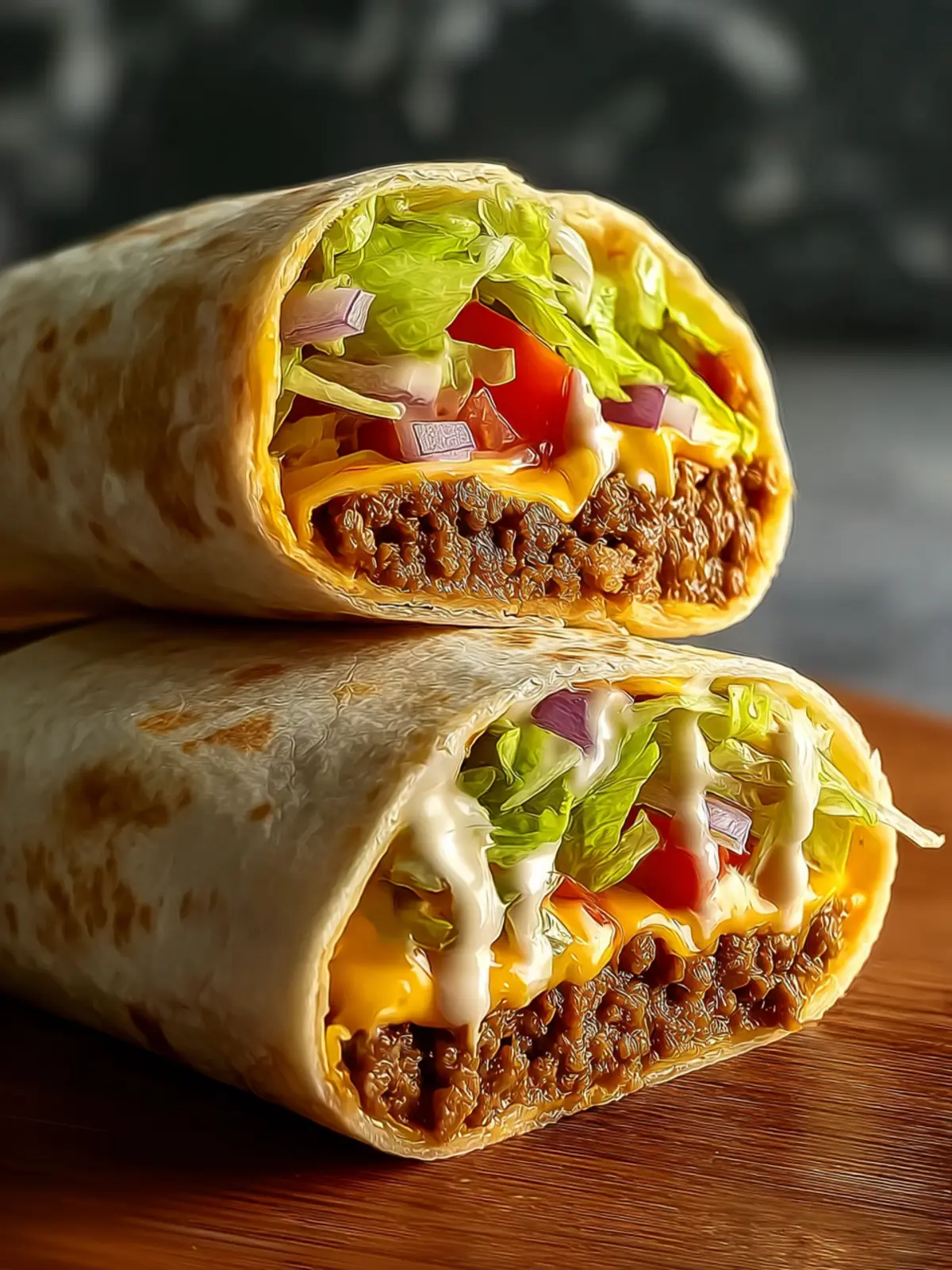 Easy Big Mac Wraps Recipe – Delicious Meal Idea Tonight! First Image