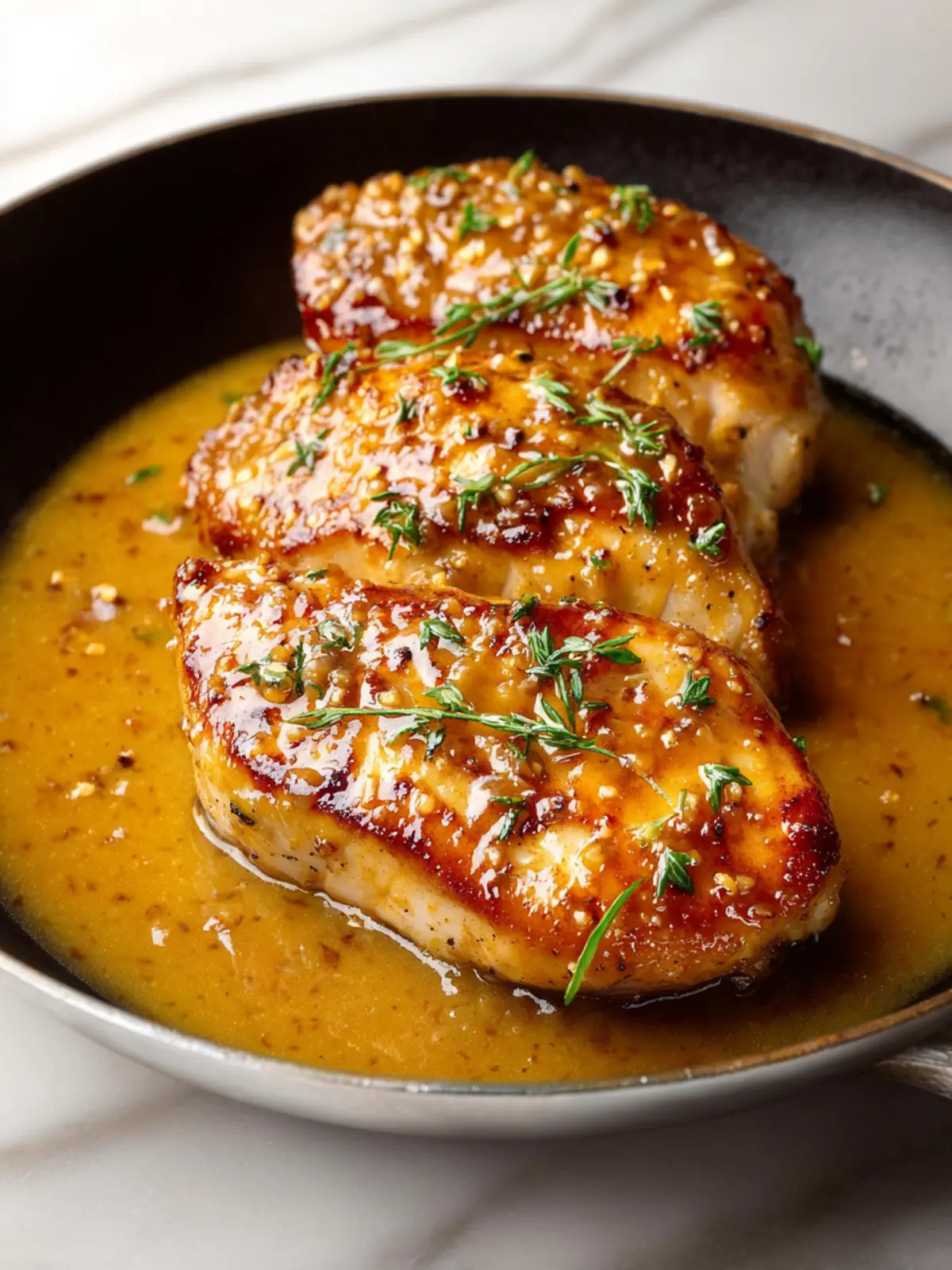 Easy Honey Mustard Chicken First Image