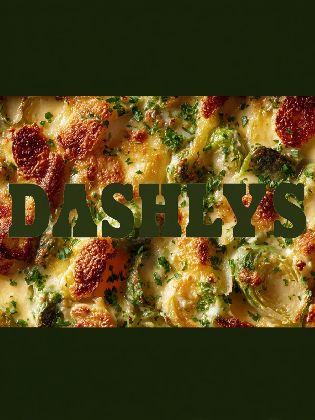 Garlicky Creamy Brussels Sprouts Au Gratin Recipe First Image