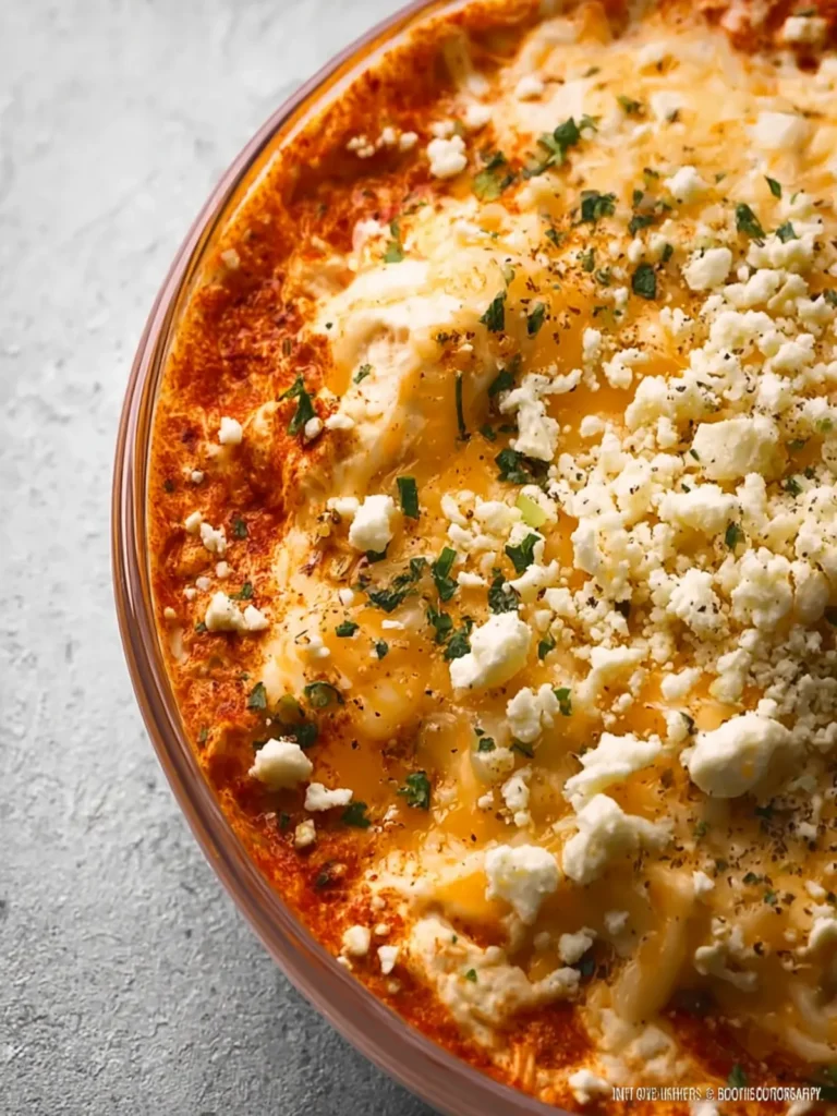 Greek Yogurt Buffalo Chicken Dip without Cream Cheese First Image