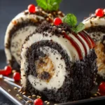 Oreo Cream Cheese Cheesecake Sushi Roll First Image