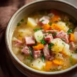 Slow Cooker Ham and Potato Soup First Image