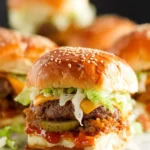 Big Mac Sliders With Sauce First Image