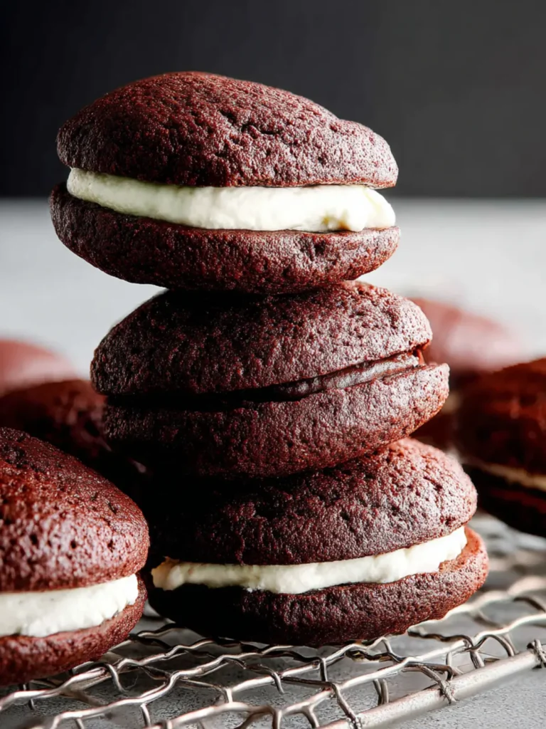 Classic Whoopie Pies (easy chocolate recipe) First Image