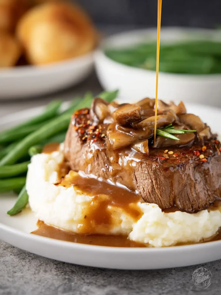 Crockpot Steak and Gravy First Image