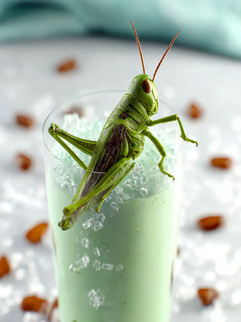 Frozen Grasshopper First Image