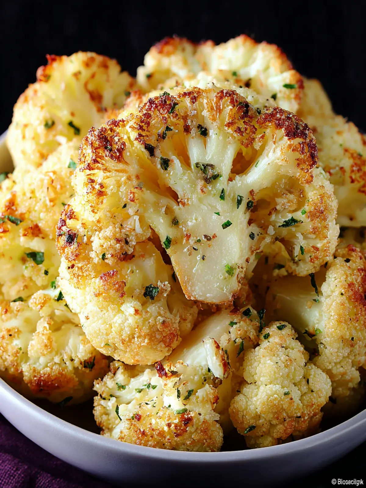 Parmesan Roasted Cauliflower First Image