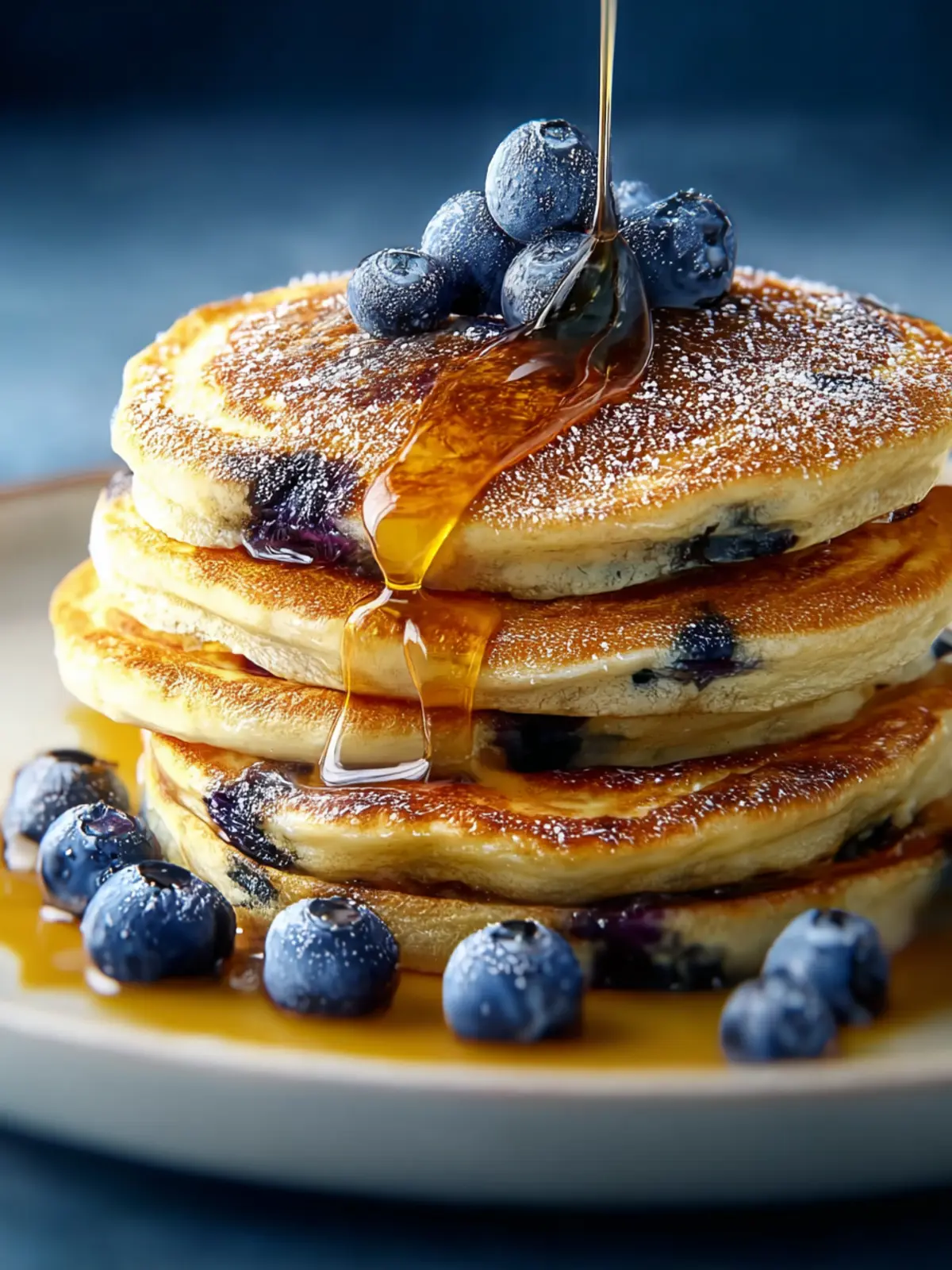 Blueberry Pancakes First Image