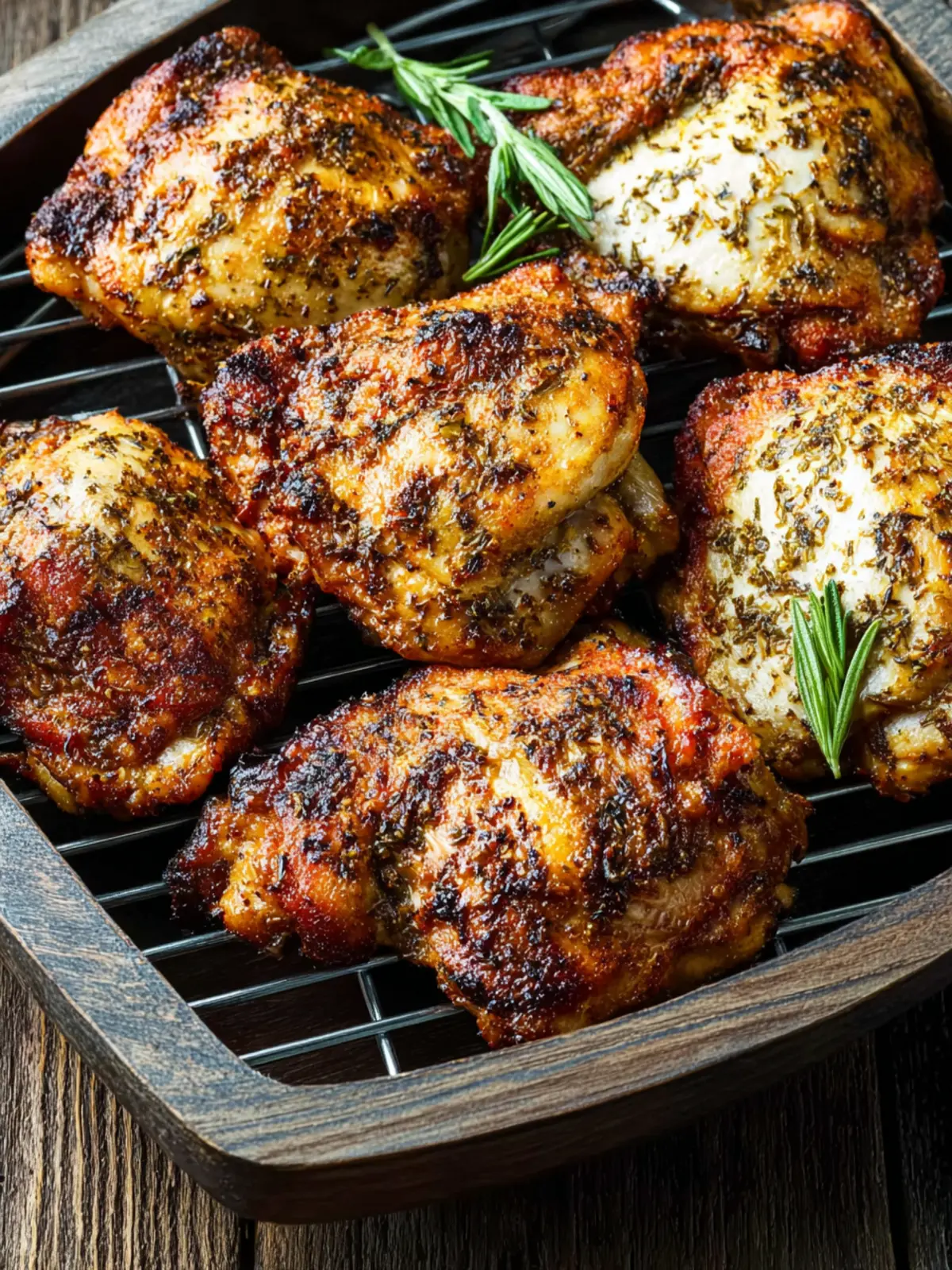 Marinated Chicken Thighs: Juicy Flavor with Air Fryer Magic