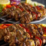 Grilled Chicken Kabobs First Image