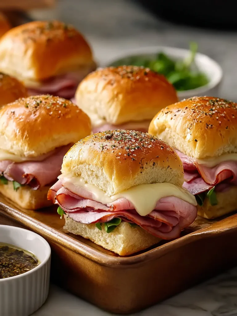 Ham Sliders on Hawaiian Rolls First Image