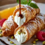 Italian Cream Stuffed Cannoncini First Image
