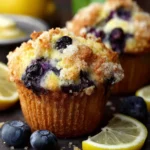 Lemon Blueberry Muffins First Image