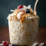 coconut cream pie overnight oats First Image