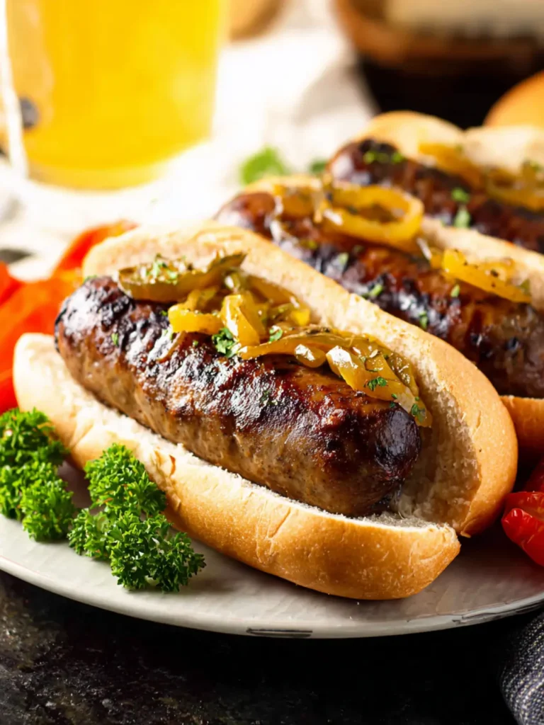 slow cooker beer brats First Image