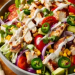 southwest chicken salad tahini lime First Image