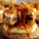 Caramel Cheesecake Cookies First Image