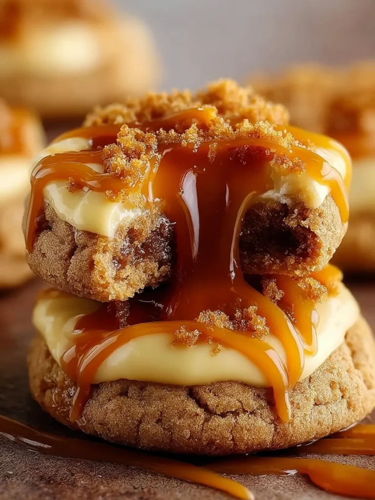 Caramel Cheesecake Cookies First Image